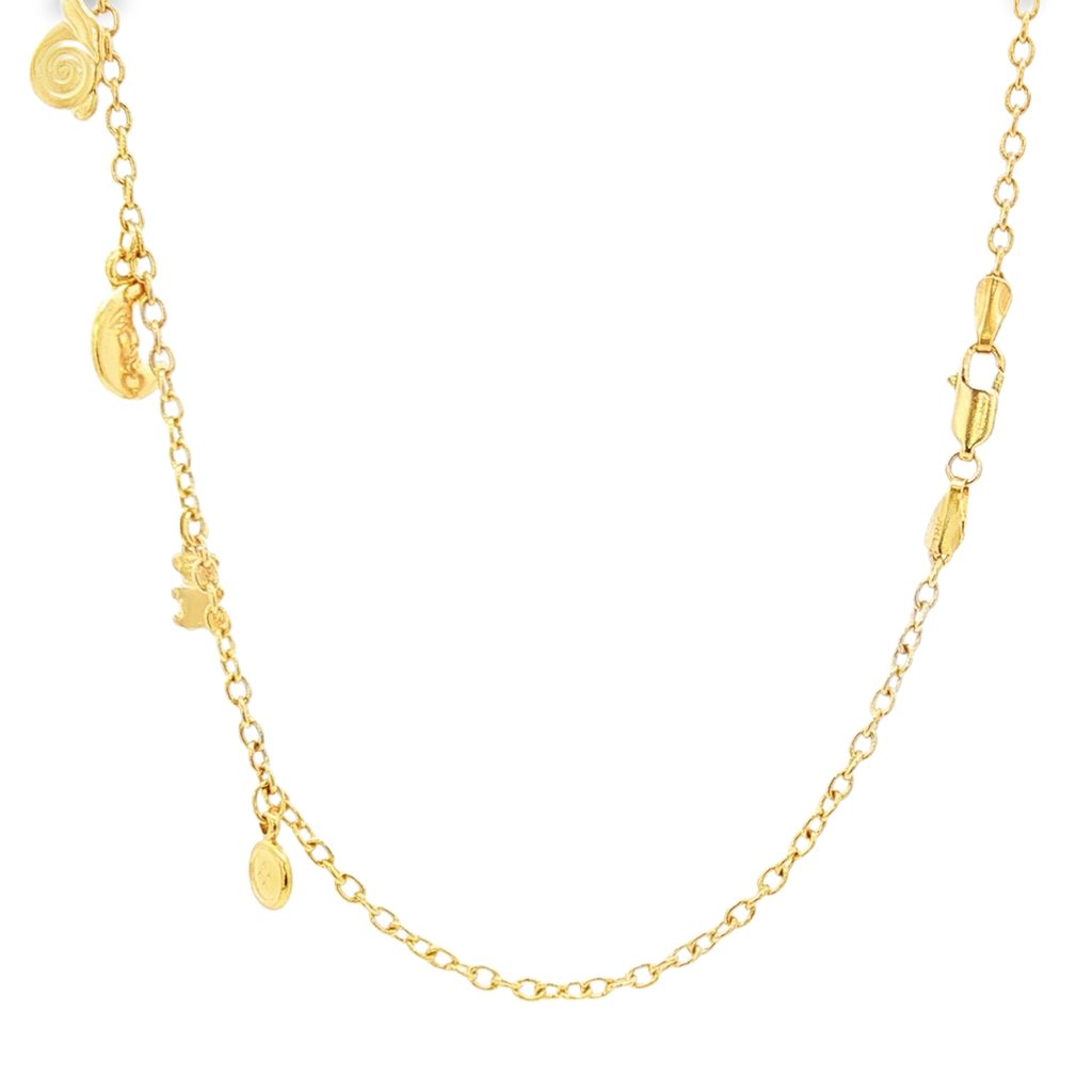 PULSERA TOBILLERA CON COLGANTES