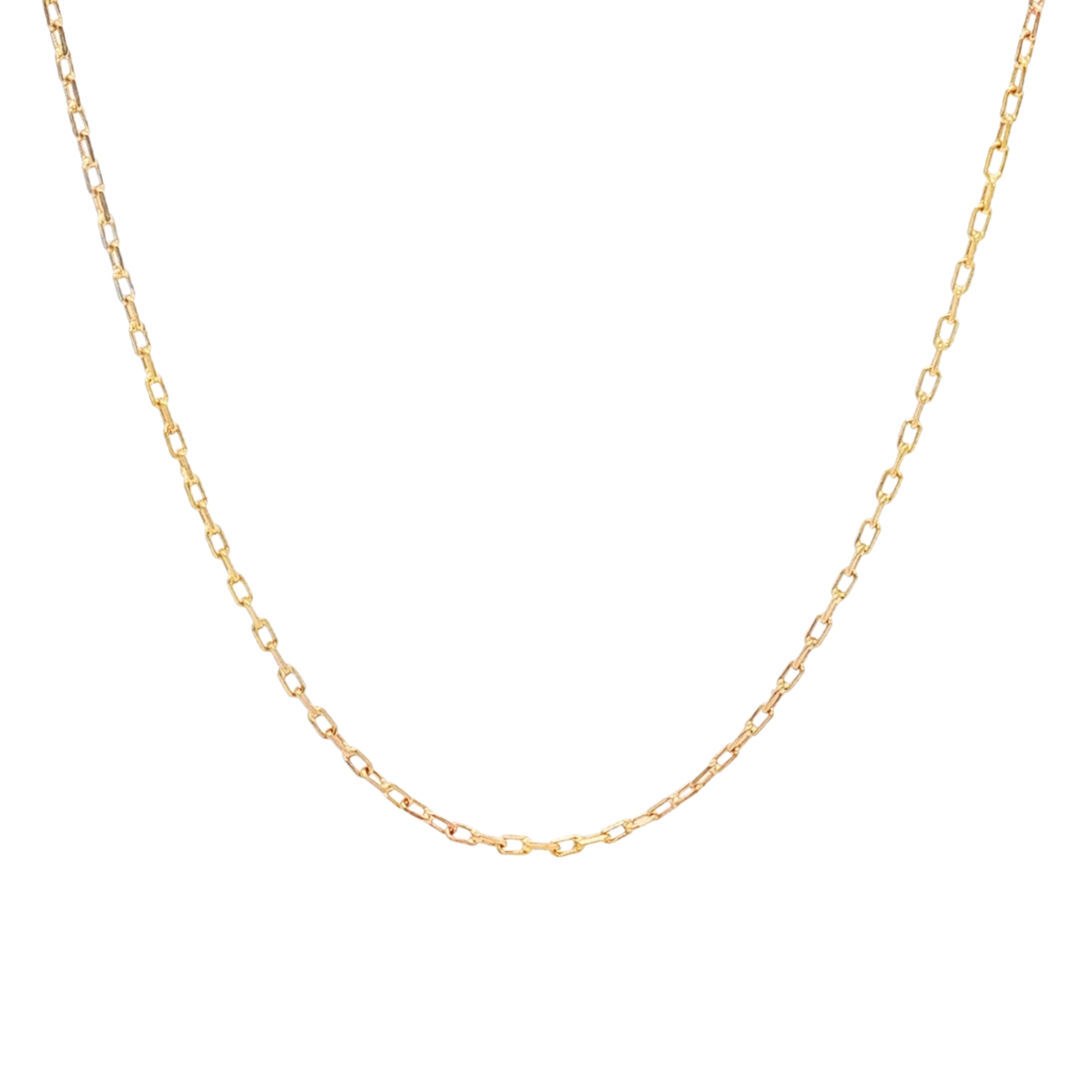 CADENA FORZADA ORO ROSA