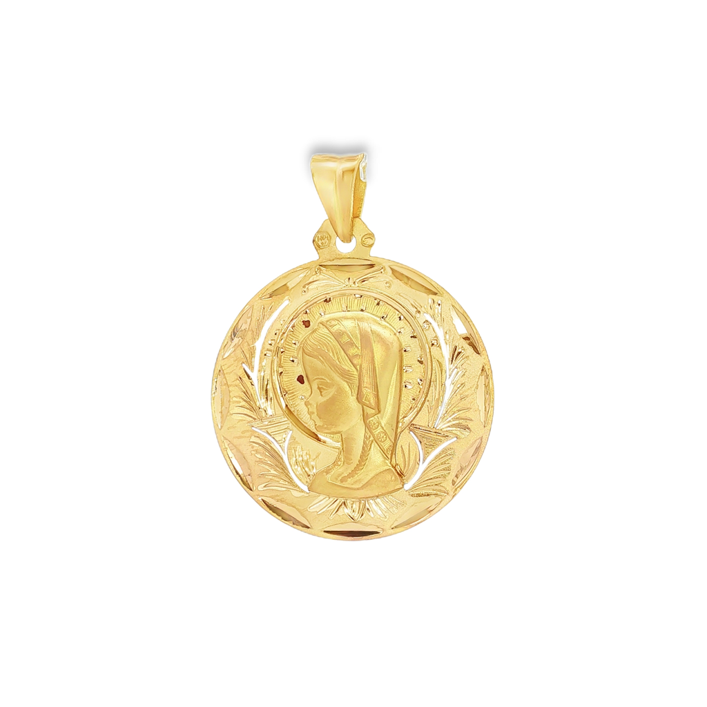COLGANTE MEDALLA VIRGEN NIÑA