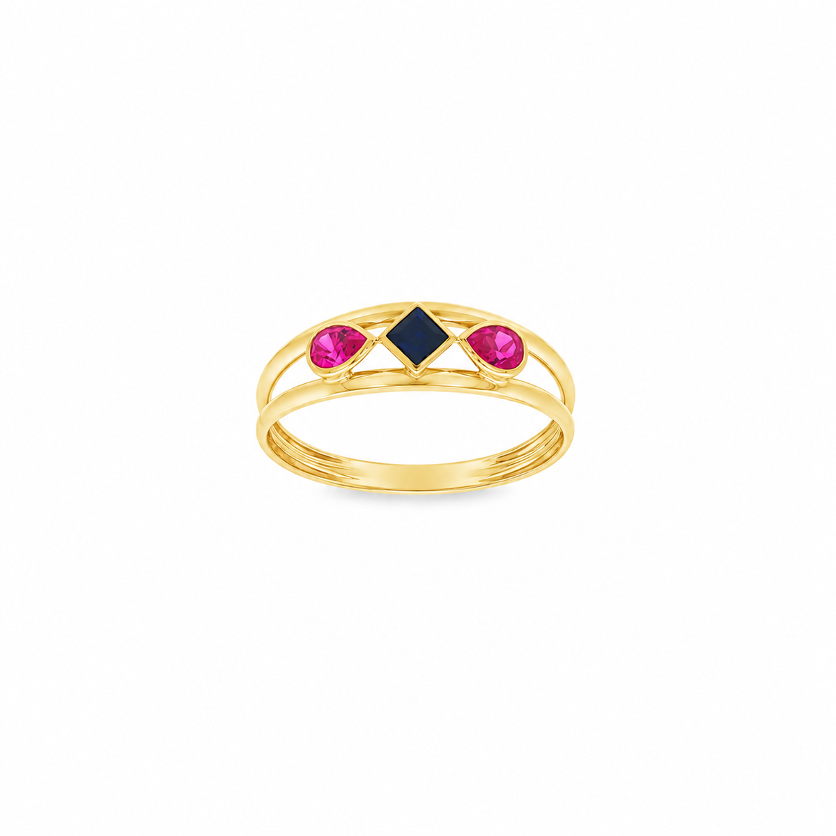 ANILLO 3 PIEDRAS