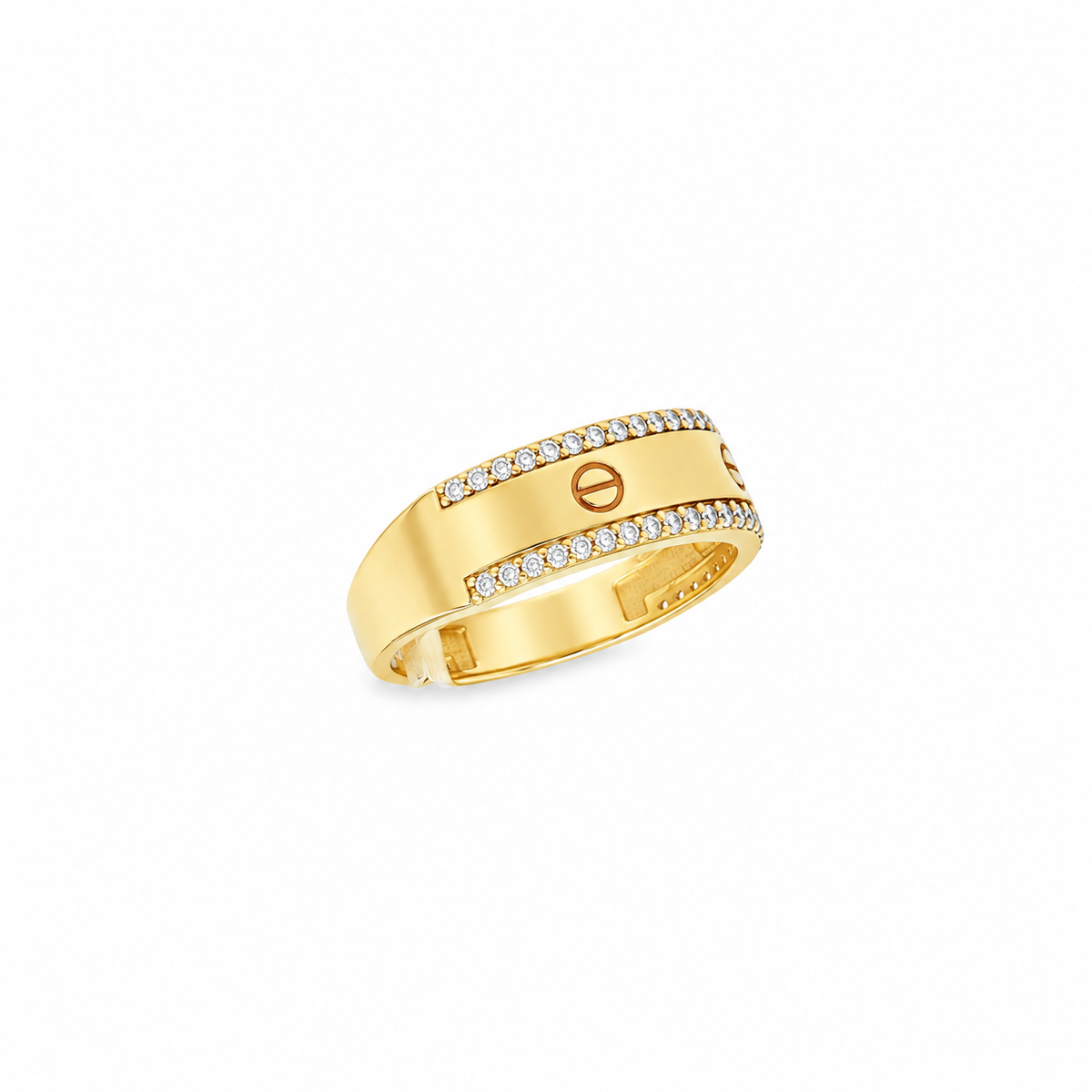 ANILLO TIPO CARTIER CIRCONITAS