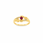 ANILLO ESPIGAS DE RUBI