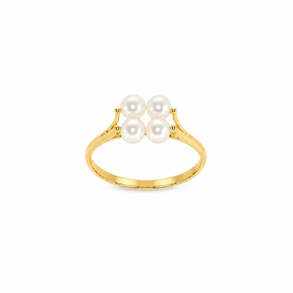ANILLO 4 ESTACIONES CON PERLAS