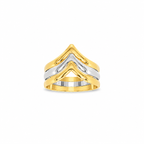 ANILLO PICO BICOLOR