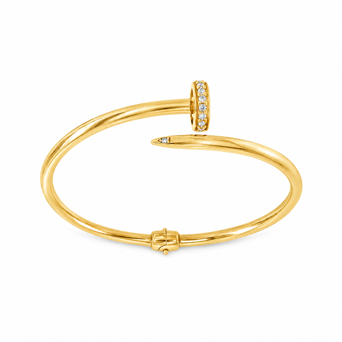 PULSERA CLAVO CON CIRCONITAS