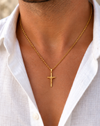 COLGANTE CRUZ CON CRISTO