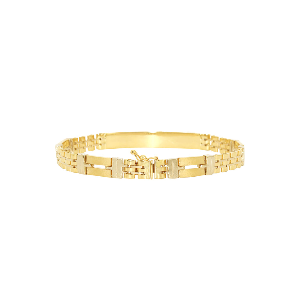 PULSERA BICOLOR ESCLAVA DISEÑO
