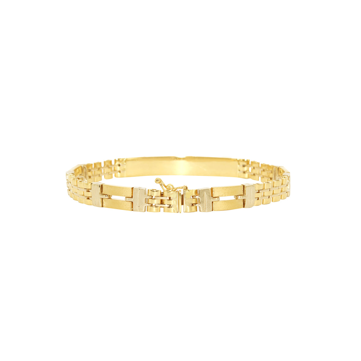 PULSERA BICOLOR ESCLAVA DISEÑO