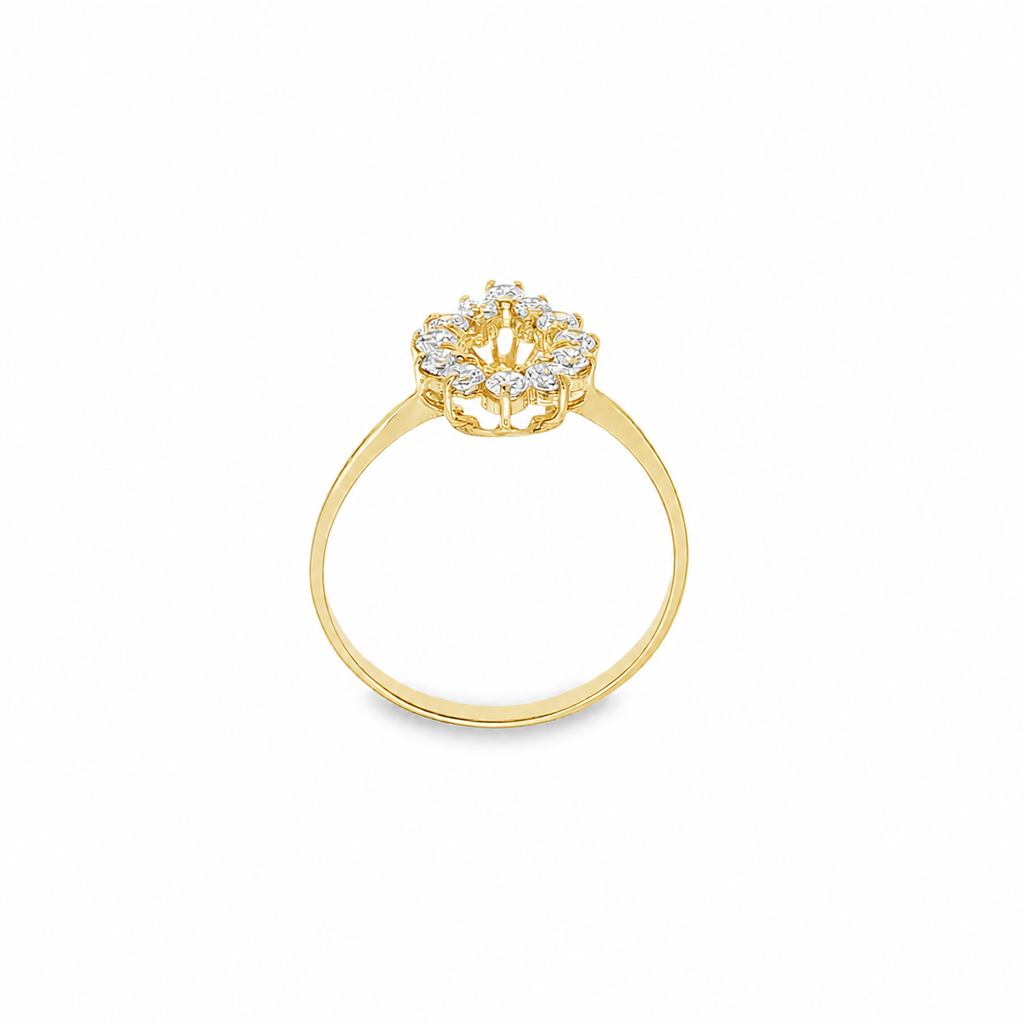 ANILLO GOTA CON CIRCONITAS