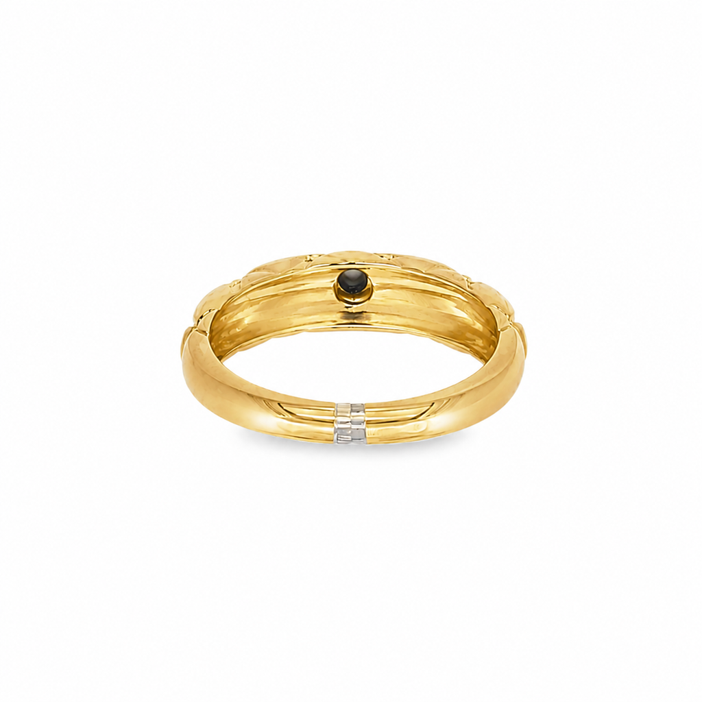 ANILLO GLOBO CON DIAMANTE