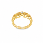 ANILLO GLOBO CON DIAMANTE