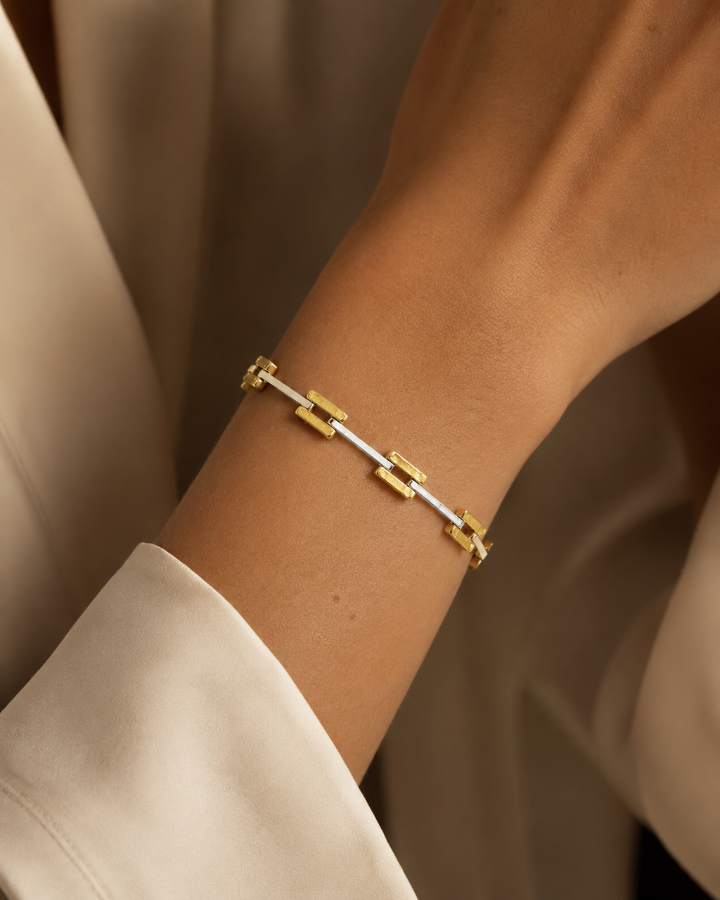 PULSERA BICOLOR