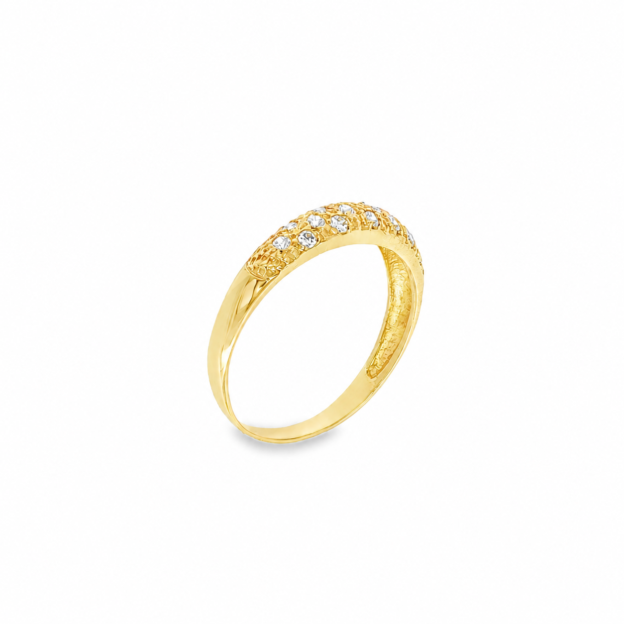 ANILLO GLOBO CON CIRCONITAS