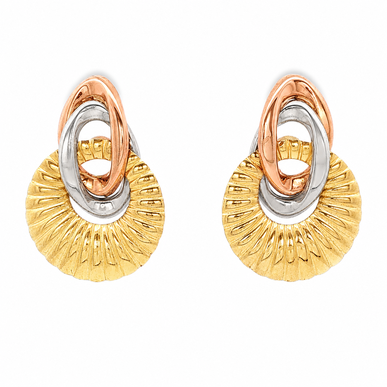 PENDIENTES TRICOLOR