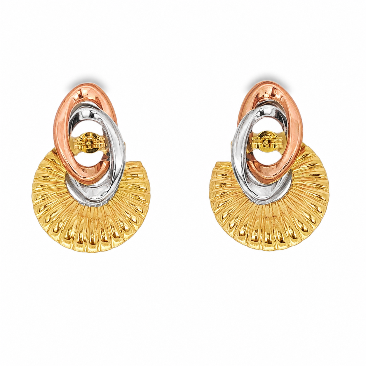 PENDIENTES TRICOLOR