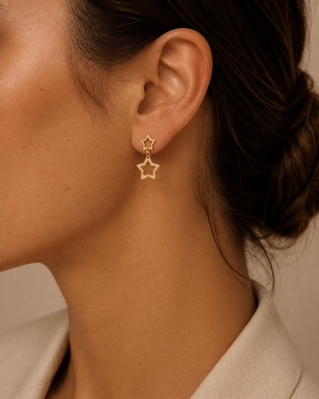 PENDIENTES ESTRELLAS