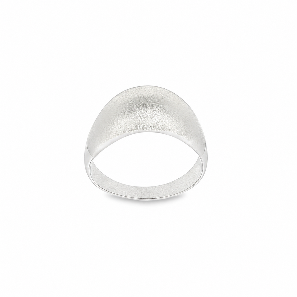 ANILLO GLOBO ORO BLANCO