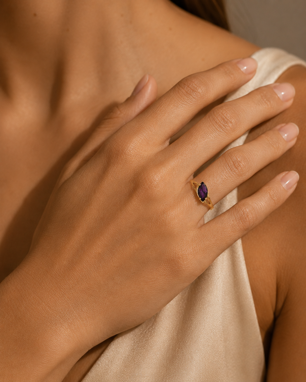 ANILLO VIOLETA REAL
