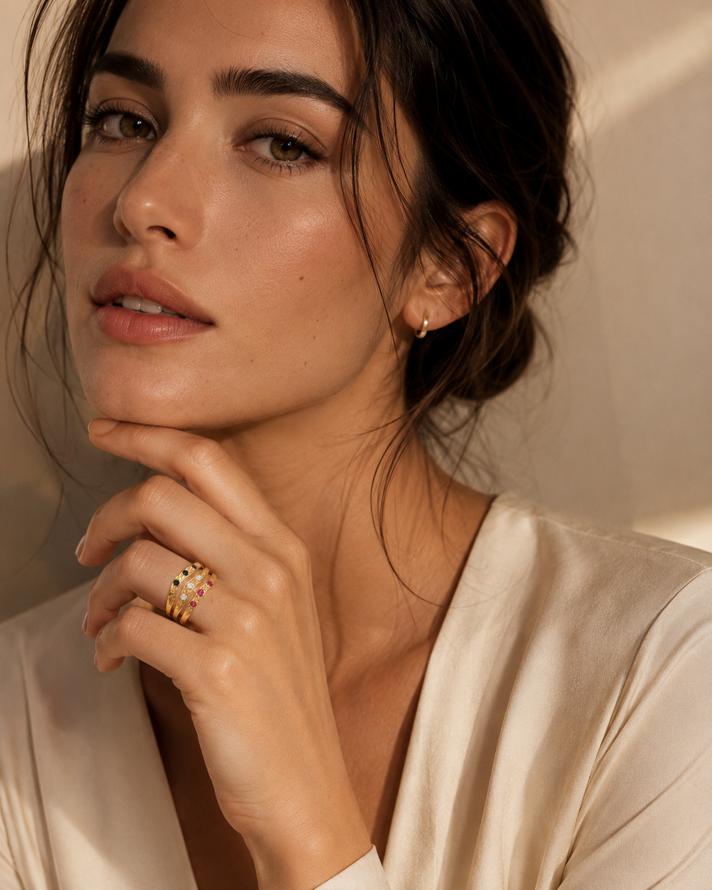 ANILLO TRIO CON CIRCONITAS