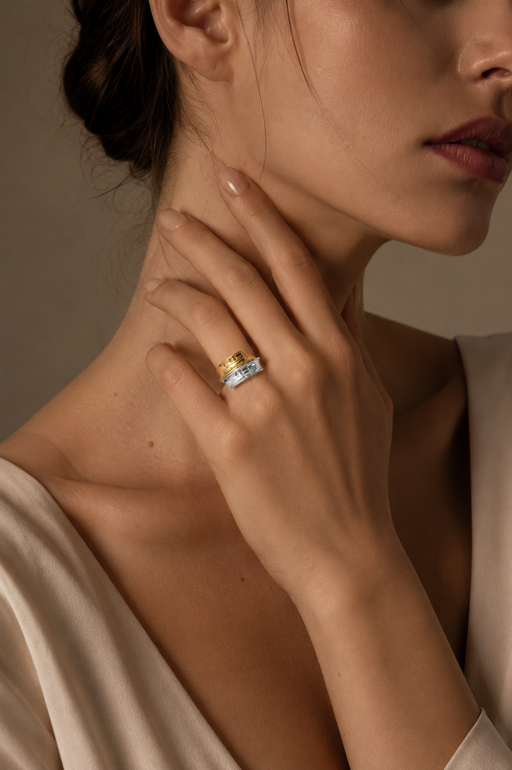ANILLO BICOLOR