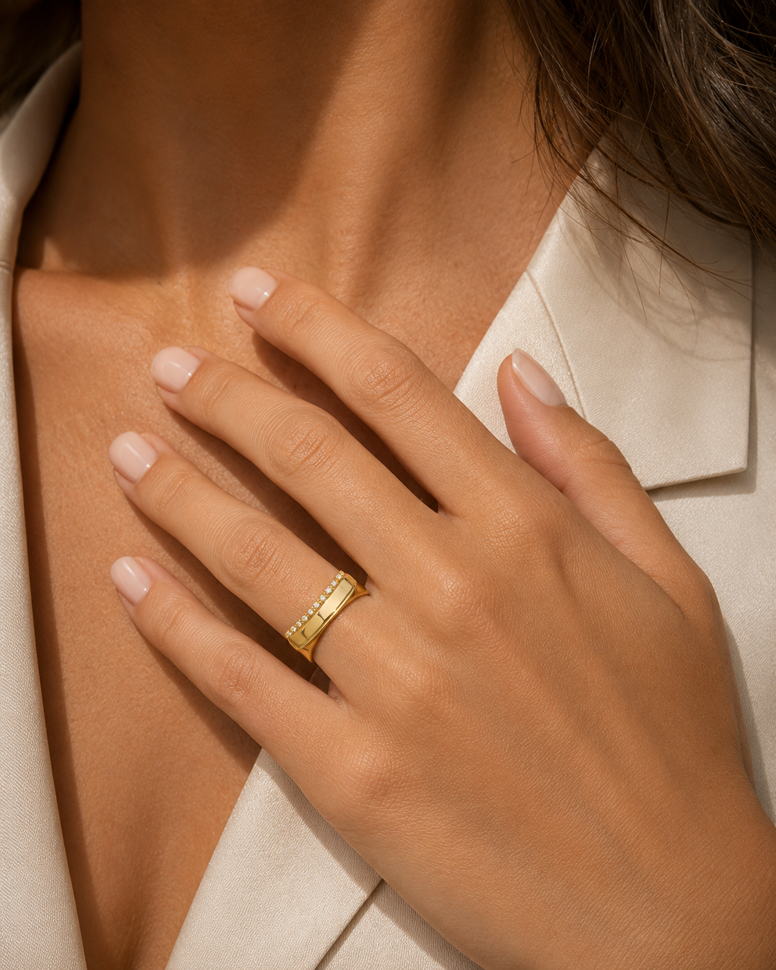 ANILLO SELLO CON CIRCONITAS