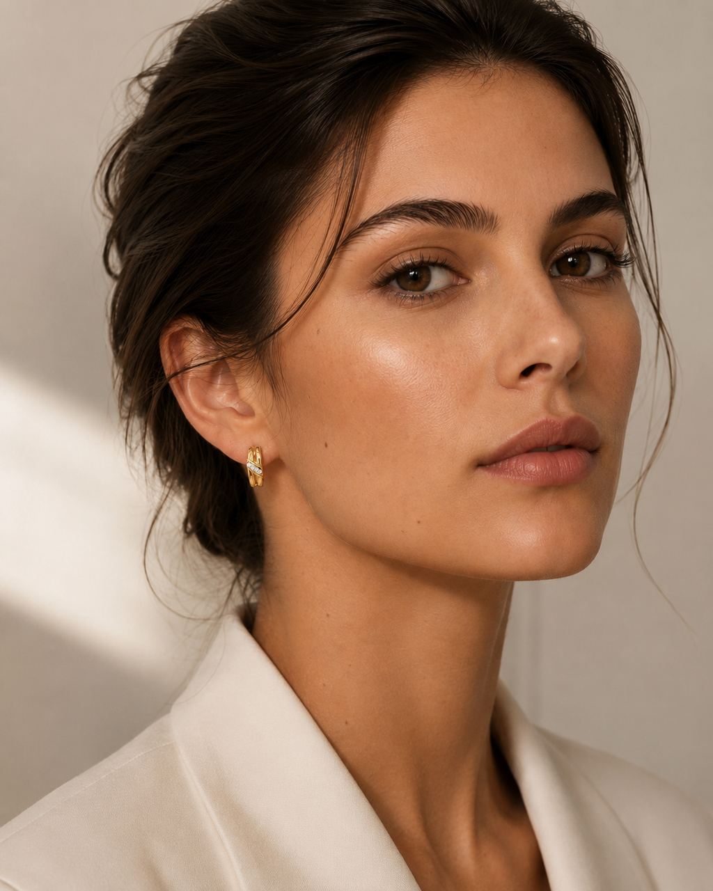 PENDIENTES CON DIAMANTES
