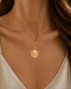 COLGANTE MEDALLA VIRGEN NIÑA