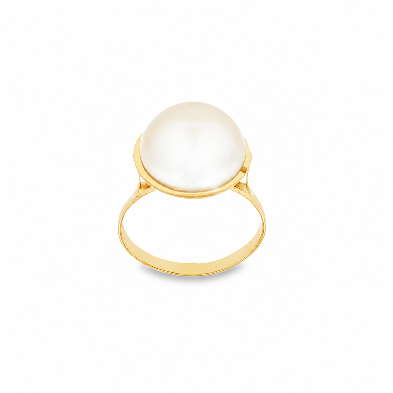 CONJUNTO DE ANILLO + PENDIENTES CON PERLAS