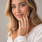 SORTIJA ORO BLANCO CON DIAMANTES