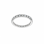 ANILLO SIN FIN ORO BLANCO CON DIAMANTES