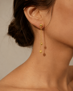 PENDIENTES LARGOS DE BOLAS