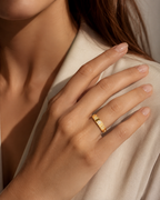 ANILLO FLOR Y CORAZONES CON CIRCONITAS
