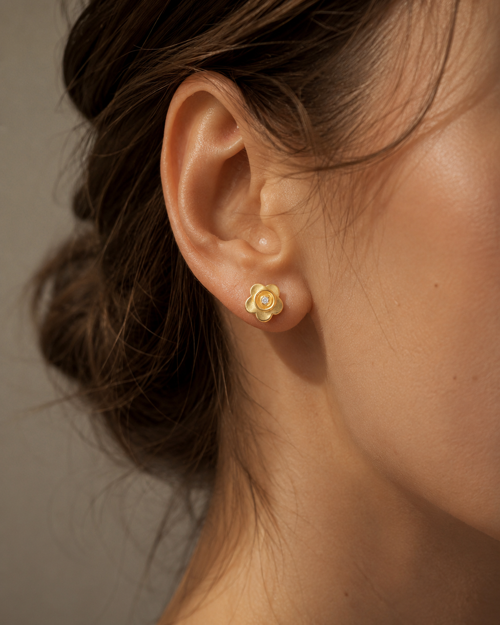 PENDIENTES FLOR