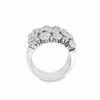 ANILLO DE ORO BLANCO CON DIAMANTES