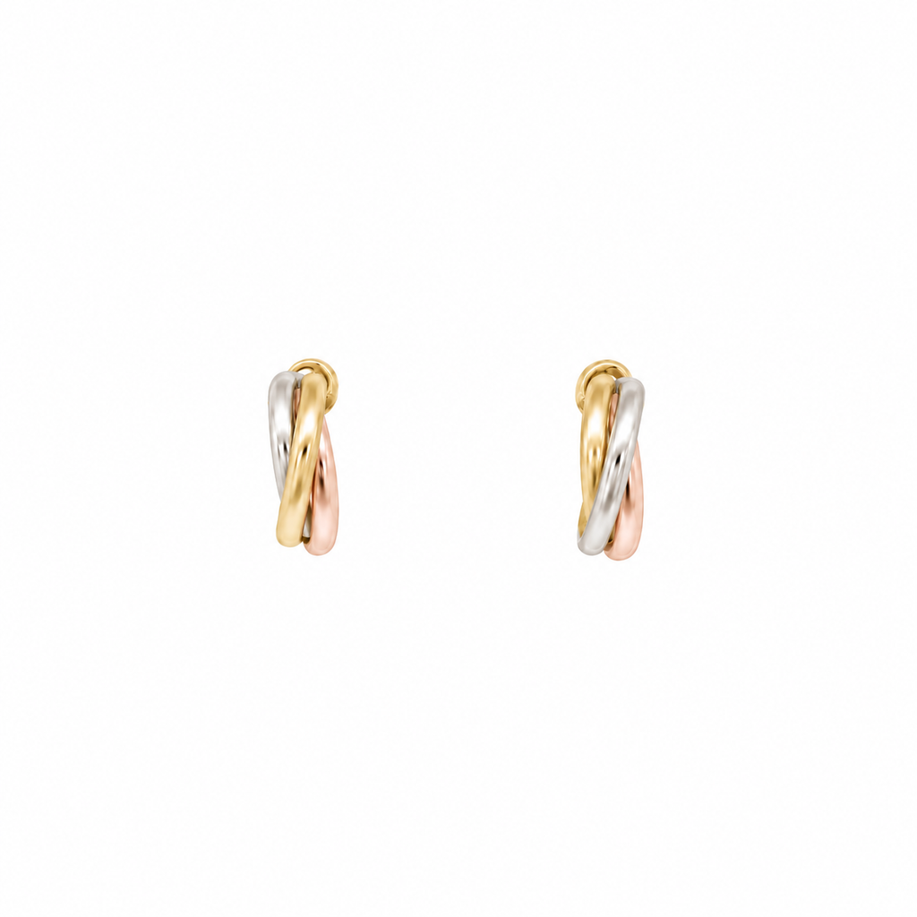 PENDIENTES TRICOLOR