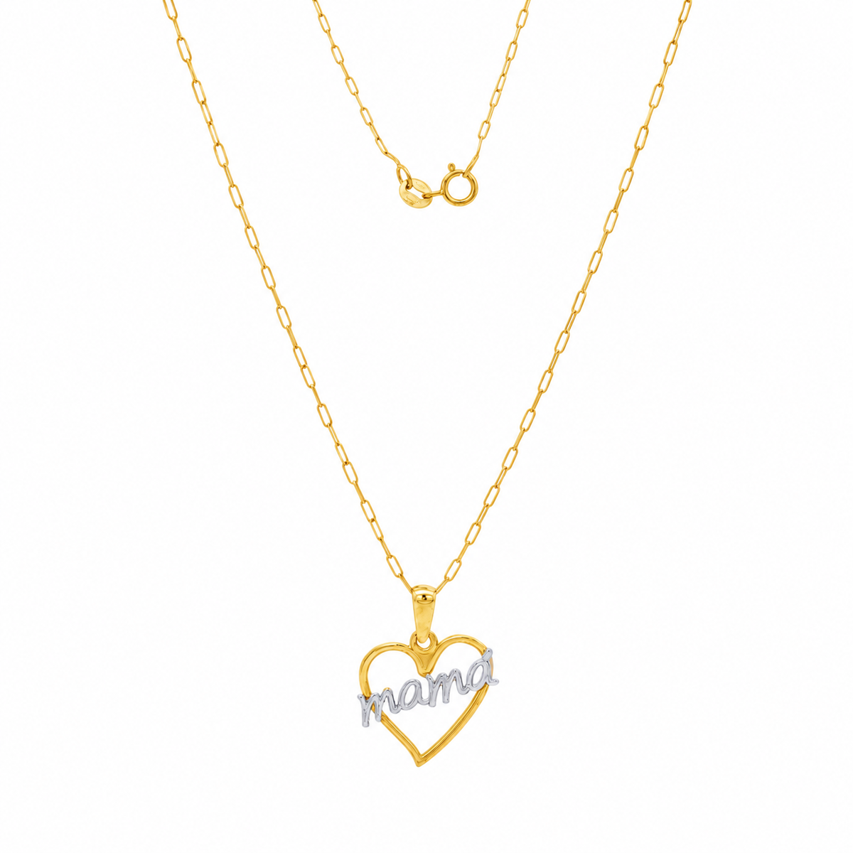 CADENA + COLGANTE CORAZON MAMA