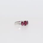 SORTIJA 3 RUBIES