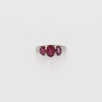 SORTIJA 3 RUBIES