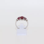 SORTIJA 3 RUBIES