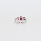 SORTIJA 3 RUBIES
