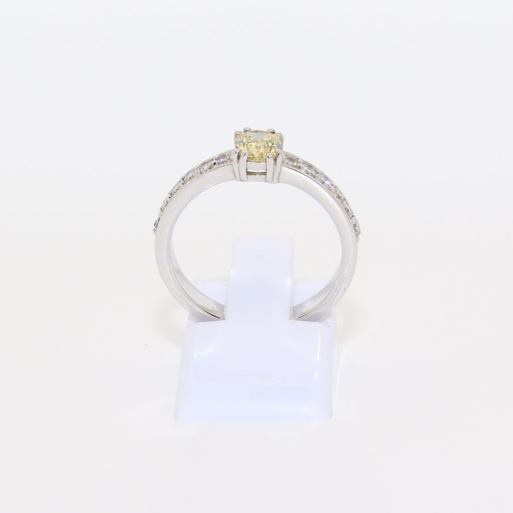 SOLITARIO DIAMANTE FANCY YELLOW