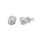 DORMILONAS ORO BLANCO CON BRILLANTES
