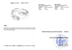 SORTIJA "TU Y YO" ORO BLANCO CON MARQUISES