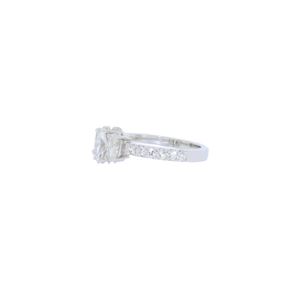 SORTIJA 3 MARQUISE Y BRILLANTES