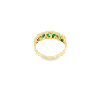 ANILLO MEDIA ALIANZA JARDIN CON CIRCONITAS