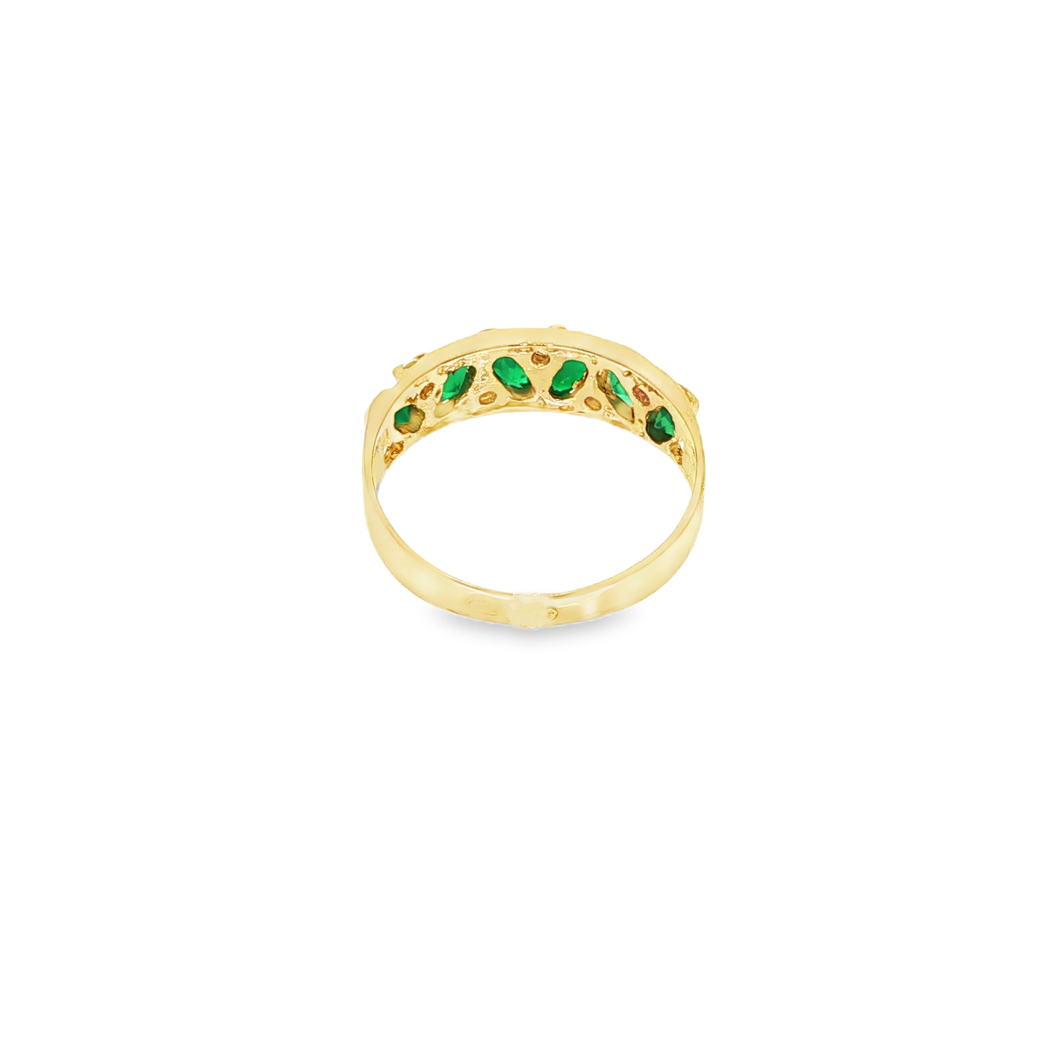 ANILLO MEDIA ALIANZA JARDIN CON CIRCONITAS