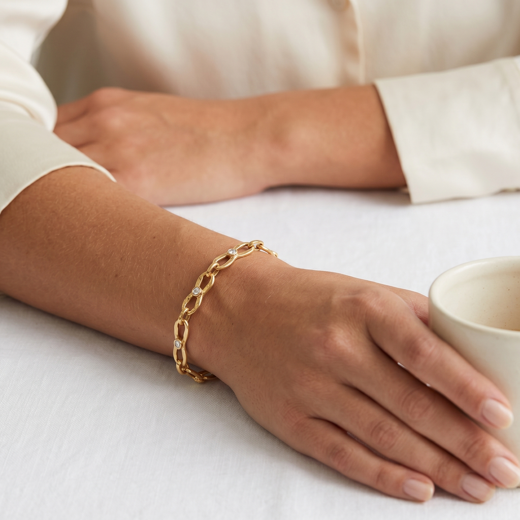 PULSERA OCHOS CON CIRCONITAS
