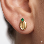 PENDIENTES GRANO DE CAFE