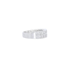 ANILLO ORO BLANCO CON 18 DIAMANTES