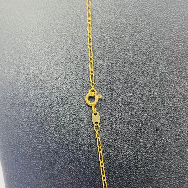 CADENA TIPO CARTIER FINA 1+1